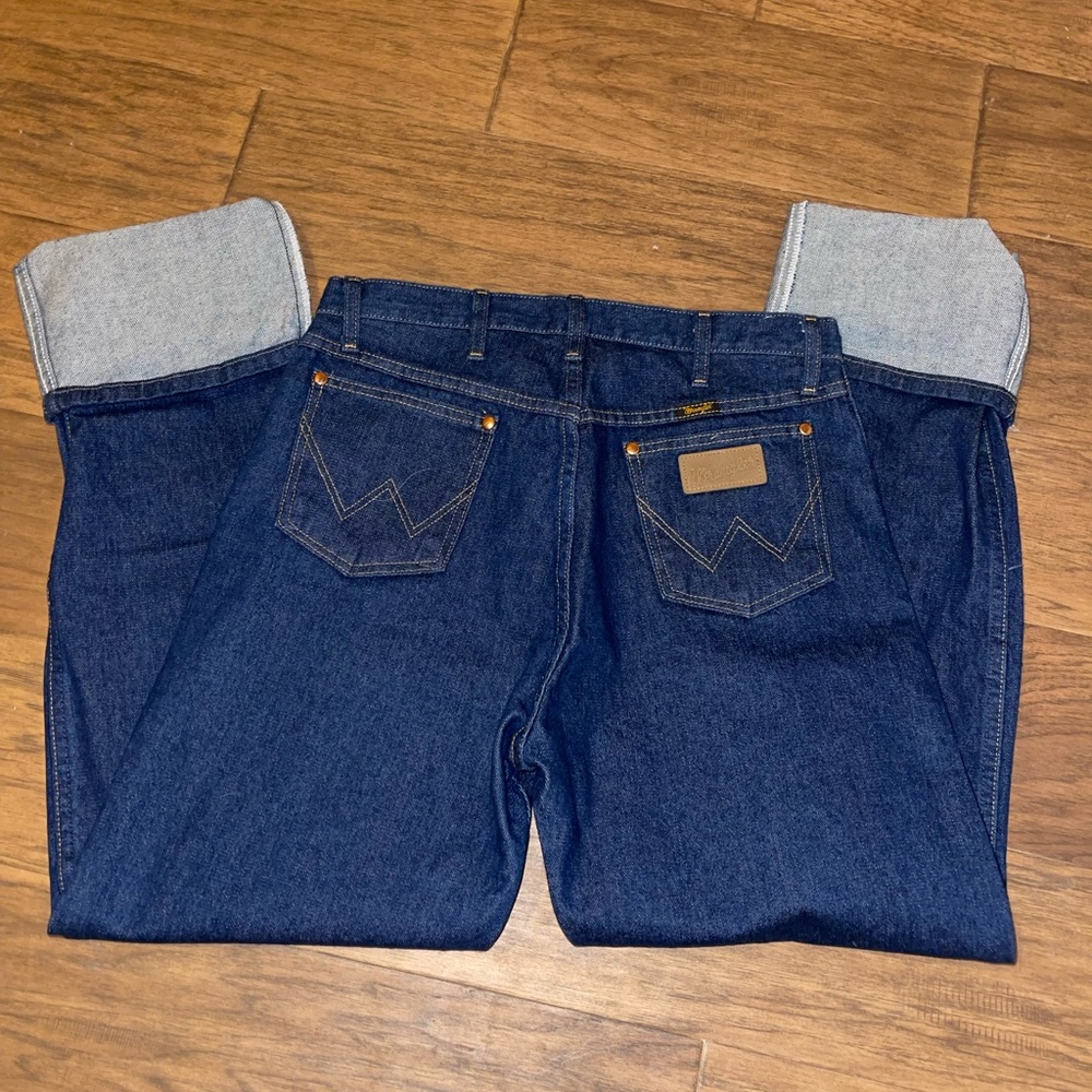 Wranglers size 33 inseam 36